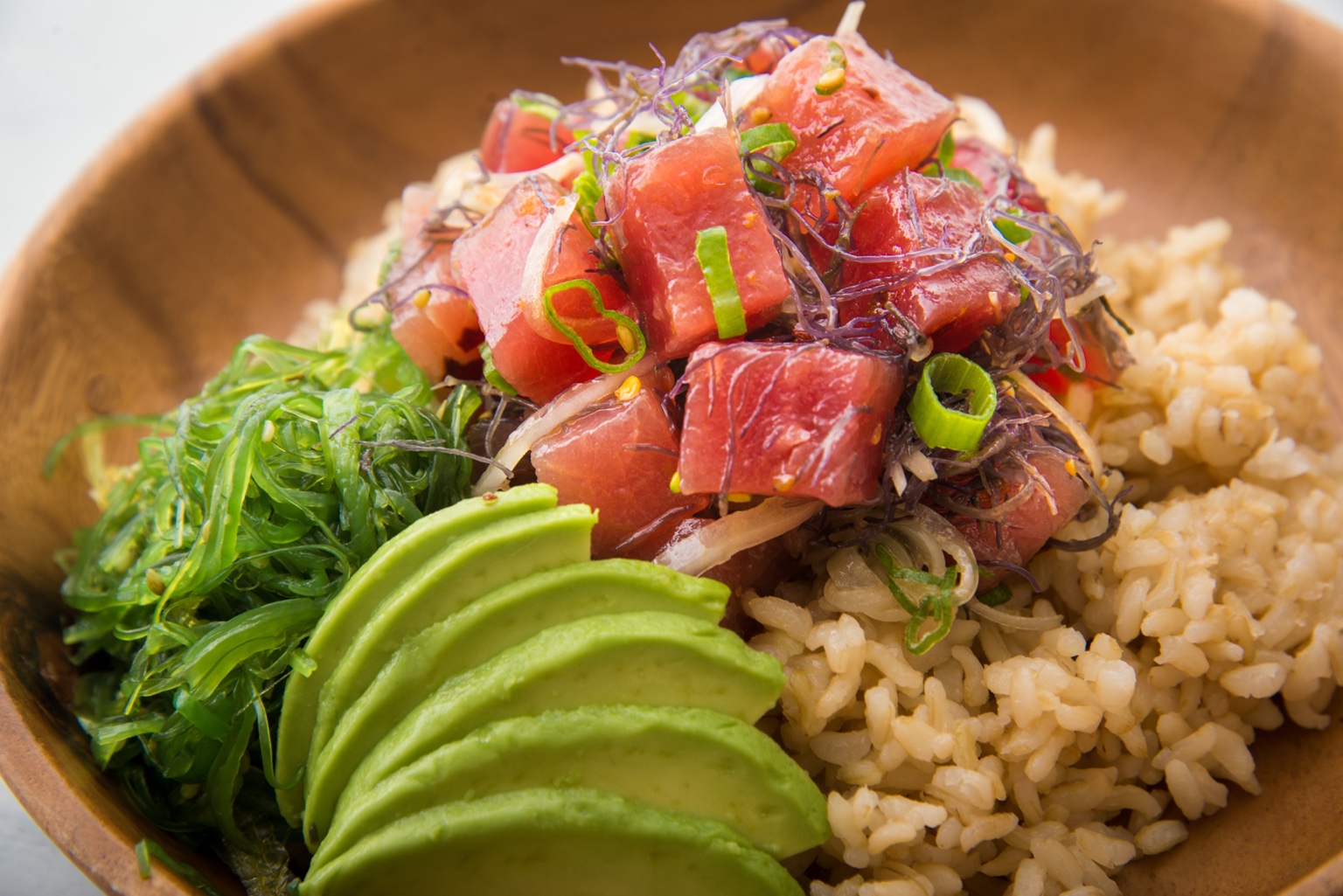 結び玄米を活用した丼メニューのイメージ